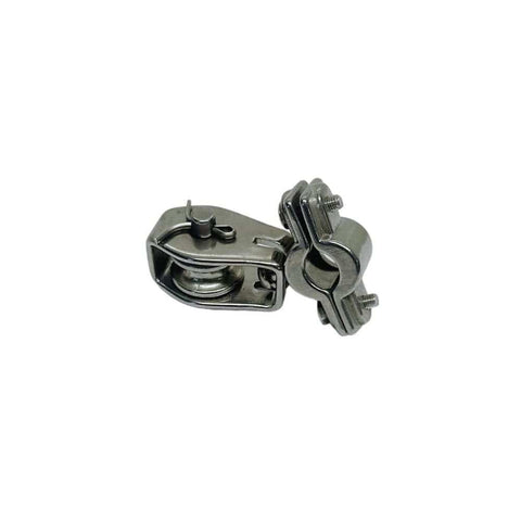 Marine Boat 1 Inch Cable Block Swivel Sheave For Three Eighths Inch Rope Stainless Steel T304 Durable