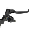 Beefy Left Mini Bike Brake Lever Clutch Handle For Predator 212cc 196cc Engines And Coleman CT200U, aluminum alloy, chrome finish.