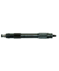 Tough Built 1/8 Inch Pneumatic Air Pencil Die Grinder With Rear Exhaust Quiet Silencer Hose And Rock Solid 60000 Rpm Steel Frame cylindrical tool with detailed threading