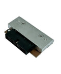 Fresh Thermal Print Head Replacement For LinxTT3 And Videojet 6210 Office Printers Oem 403325 in metallic design with connectors.