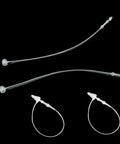 5 Inch Clear Plastic Hang Tag Fastener Snap Locks Slick Retail Fix Straight Up Secure Your Gear Gonna Keep Price Tags Locked Tight 2000 Count