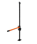 VEVOR farm jack, 60-inch, orange handle, black steel post with base plate for off-road vehicles