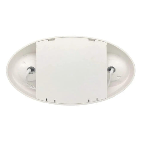 Six Pack LED Emergency Lights With Two Adjustable Bug Eye Heads, UL Certified, 120 and 277V, Nickel Cadmium, wall mount view
