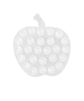 Slick Mini USB Ultrasonic Dishwasher With IP67 Waterproof Build, apple-shaped silicone pad for easy kitchen cleaning.