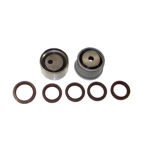 Timing Belt Kit With Water Pump Fits 3.5L V6 Gas Kia Xg350 Sedona Amanti Hyundai Santa Fe 2002 To 2006 Tbk139wp Enhances Engine Smoothness Saves Cash On Repair Bills Keeps Ride Going Strong. Two pulley bearings and five seals for 3.5L V6 engine timing belt kit.