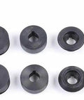 Image of die sets and clip for 7 Inch Sheet Metal Bead Roller And Bender, Manual Hand Tool With Clip, 6 Die Sets And Gears
