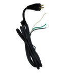 Heavy Duty Replacement Power Cord 2 Pack Fits Porter Cable 839549 Black And Decker 690LRP with black electrical wires.
