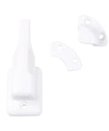 White Magnetic Car Door Holder And Retainer For Inside And Outside Use No Fuss Sturdy Nylon Latch Keeper For Campers Baggage Doors