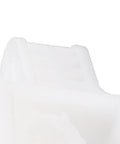 Heavy Duty Linear Actuator Push Rod Slider Replacement For Electric Recliners Built Like A Tank With High Strength Composite Blocks close-up of white composite block.