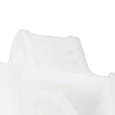 Heavy Duty Linear Actuator Push Rod Slider Replacement For Electric Recliners Built Like A Tank With High Strength Composite Blocks close-up of white composite block.