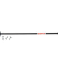 Hand Shifter Arm Extension Lever For Easy Hand Shifting On Motorcycles And ATVs, steel with mounting screws, top view