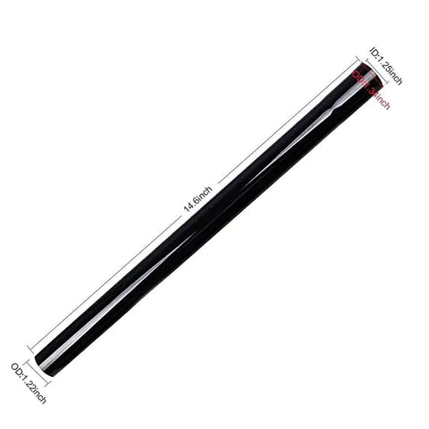 Vacuum extension wand from Universal Vacuum Attachment Kit with 1 1/4 inch diameter, black, 14.6-inch length