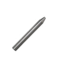 Side view of waterjet focusing tube for ROCTEC 100 cutting head; metallic cylindrical tube.