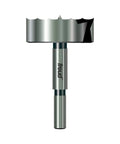 2 Inch Forstner Bit With Hardened Steel Body Delivers Ultra Sharp Spur For Precise Clean Flat Holes In Wood Steep Angled Cutting Edges