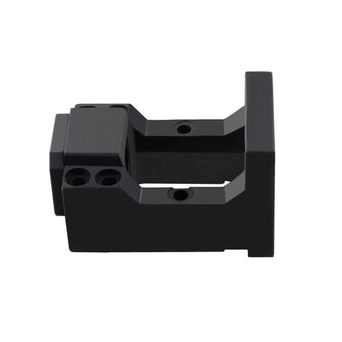 Black steel CNCMANS HM12-57 NEMA 23 motor mounting bracket for 57mm NEMA 23 motor and 16mm ballscrew SFU1605