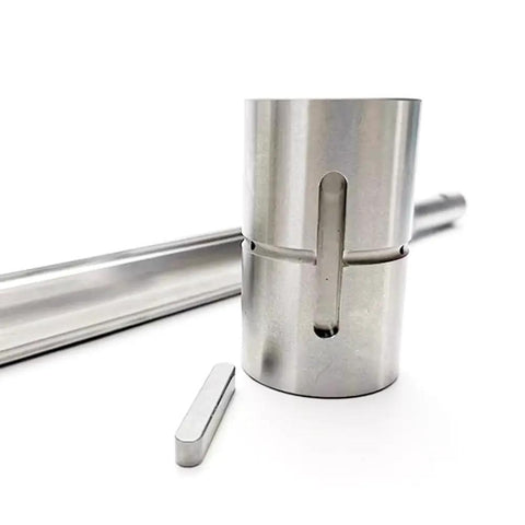 Ball Spline Nut LT Series LT5UU for Precision Linear Motion with beefy load capacity and smooth rotation, showcasing easy install design.