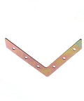 Heavy Duty L Shaped Right Angle Corner Brackets Galvanized Iron Furniture Supports For Wardrobes Cabinets Chairs And Windows DIY Friendly