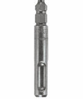 SDS-Plus Bulldog Hex Drive Rotary Hammer Bits, 25-Piece Set, 5/32 X 6.5 In, close-up of single bit showing hex drive and metal finish.