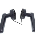 Beefed Up Smart Padlock With Touchless Fingerprint Entry And App Remote Control Rugged Stainless Steel Shackle For Toolboxes Or Gate Quick Unlock Password Backup Hassle Free Setup, black lock handles with wires.