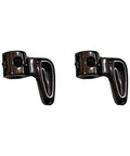 Built Tough Metal Fishing Reel Backstop Switch Replacement Spinner Wheel Repair Kit Dark Gray, two precision machined parts.