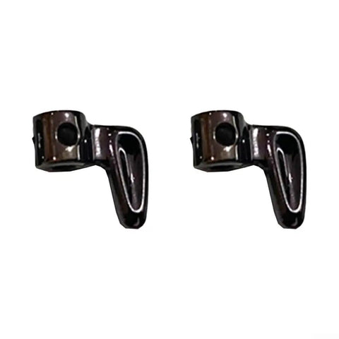 Built Tough Metal Fishing Reel Backstop Switch Replacement Spinner Wheel Repair Kit Dark Gray, two precision machined parts.