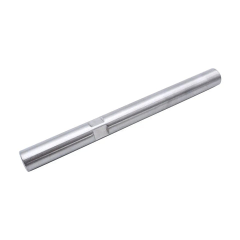 Top Shelf Adjustable Stainless Steel Tensioner Rod Mount with Greaseable Heim Joint view showing smooth surface and 5/8 tube diameter
