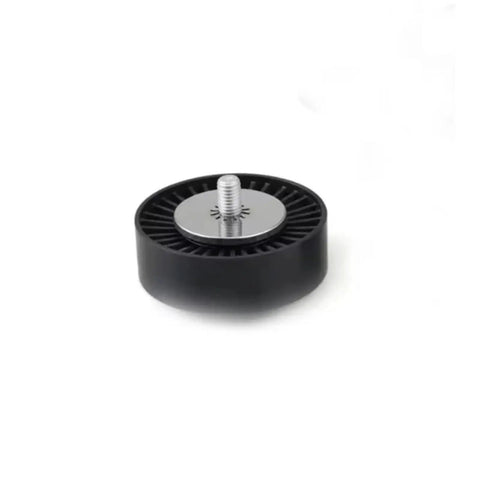 Premium Belt Tensioner Fits BMW E60 E90 E65 11287530314 11287628650 11287535860 Stops Belt Slip No Vibration Smooth Idle Easy Install black pulley with metal bolt