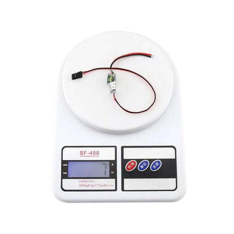 Two Pack RC BEC UBEC 5V 3A Step Down Module on weighing scale