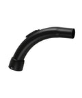 35mm Vacuum Cleaner Hose End Attachment Bend Handle Tube Wand, ABS plastic, flexible curved nozzle for tight corners, black
