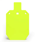Rugged Rifle Target For Shooting With Half Inch Thick AR500 Steel, Laser Cut High Visibility Neon Silhouette