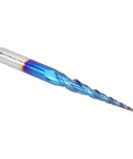 Beast Mode End Mill Premium Tungsten Cemented Carbide 2T Blue Super Hard Coating Milling Cutter R0.5 x 47 x D8 x 85 Industrial Cutting Tool