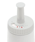 Breville espresso machine water filter close-up view with white housing, vertical post and numbered indicator dial