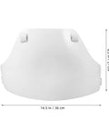 Youth Fencing Chest Guard Lightweight PVC Chest Protector For Boys Kid Friendly Comfort And Safe Practice Gear, front view