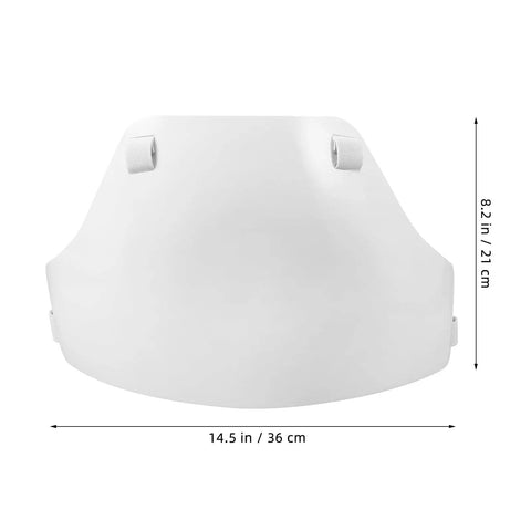 Youth Fencing Chest Guard Lightweight PVC Chest Protector For Boys Kid Friendly Comfort And Safe Practice Gear, front view