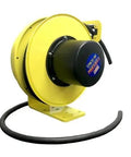 Rock Solid Pendant Station Jumper 5000 Series Featuring Retractable 20 Foot 16 10 SOW Cable For 80 2 Speed Switch Common Jumper Hookups mounted on a wall.