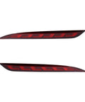 Straight Up High Output Rear Bumper Lights For Tesla Model 3 2017 To 2022 Plug And Play Flashing Turn Signal Brake Run Drl Wiring Harness Kit Set Of Two simple design and sleek housing.