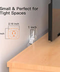 Major Flex Multi Plug Outlet Extender With Five Power Ports And Sleek White Housing For Cruises Dorms And Home Offices Low Key Essential Travel Adapter No Surge Protection Included For Everyday Carry, compact size on wall.