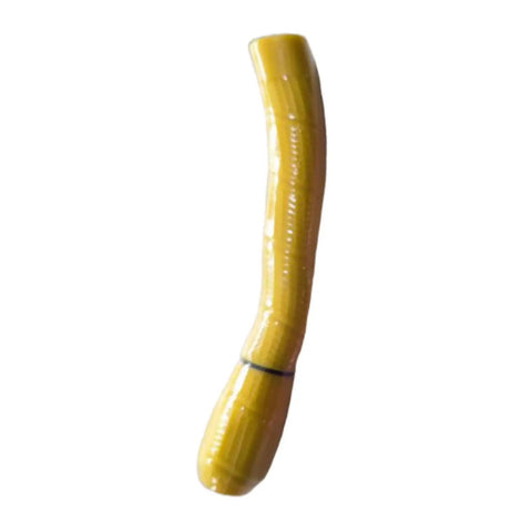 Dope Ergonomic Fencing Foil And Epee Handle With Curved Or Straight Grip, 7.28 Inch Portable Yellow Accessory
