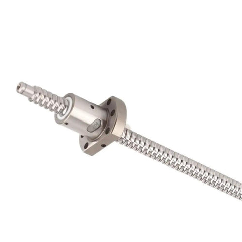 Smooth 12Mm Diameter SFU1204 Anti Backlash Ballscrew With Ballnut Assembly Measures 300mm Long for CNC machines