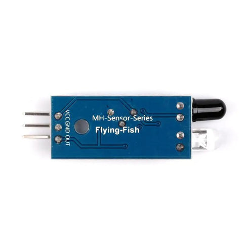 Top view of a 20 Pcs IR Obstacle Avoidance Sensor Module for Arduino, part of the Reflective Photoelectric Proximity Sensors Kit