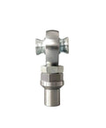7/8 Inch M14 Heim Joint Rod End Ball Bearing for Custom Car Swaps and Hot Rod Fixes, heavy duty steel with hex bung nut.