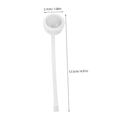 4 Pack Motion Sensor LED Light With Induction Sensor For Hallway Garage Garden Courtyard Lighting Easy Installation Energy Efficient Emergency Lighting Motion Activated Auto On Off, 12.5cm white PC PVC