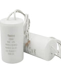 30uF MFD CBB60 Motor Run Capacitor 250V AC Round Cylinder With Two Wires Metallized Polypropylene Film For Motors