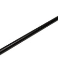 Flat Black Euro Style Cabinet Bar Pull With 15 Inch Overall Length And 12 5/8 Inch Hole Centers, 1/2 Inch Wide, 1 3/8 Inch Projection, front view
