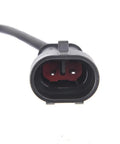 Close-up of connector for One Eighth Inch NPT Universal Oil Water Coolant Temperature Electrical Sender Transmitter Sending Unit Dual Wire Temp Sensor