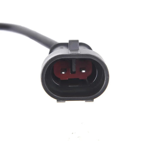 Close-up of connector for One Eighth Inch NPT Universal Oil Water Coolant Temperature Electrical Sender Transmitter Sending Unit Dual Wire Temp Sensor