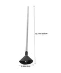 Portable Water Leak Detector Rod For Underground Pipelines And Pipes With High Sensitivity Tracking, Stainless Steel And Plastic Build, Your Go To Inspector For Home Plumbing And Industrial Water Systems, Durable Leak Tester Tool, 12.77in/32.5cm long