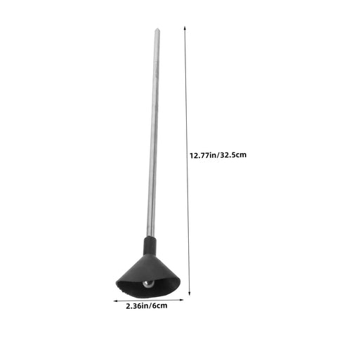 Portable Water Leak Detector Rod For Underground Pipelines And Pipes With High Sensitivity Tracking, Stainless Steel And Plastic Build, Your Go To Inspector For Home Plumbing And Industrial Water Systems, Durable Leak Tester Tool, 12.77in/32.5cm long