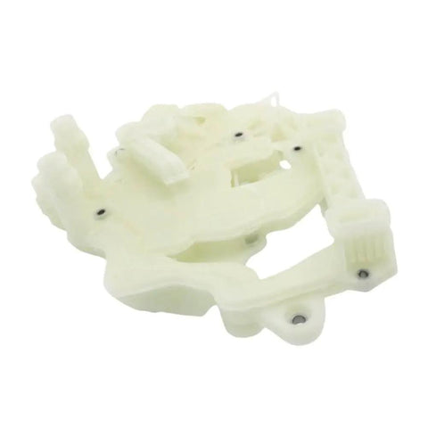 Premium Plastic Coolant Supermanifold Octovalve Direct Fit Replacement For Tesla Model Y And Model 3 showing top view of engine coolant distribution valve.