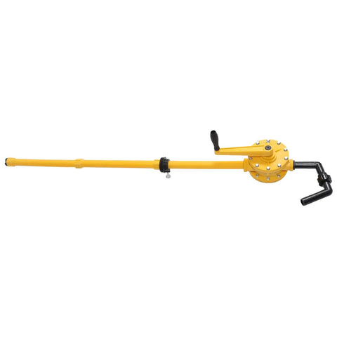 Thonlai Heavy Duty Manual Drum Hand Pump For 5 To 55 Gallon Barrels Portable Oil Transfer Pump With High Speed 35 Liters Per Minute Flow Rate Durable Design For Efficient Fluid Movement Without Electricity Needed
